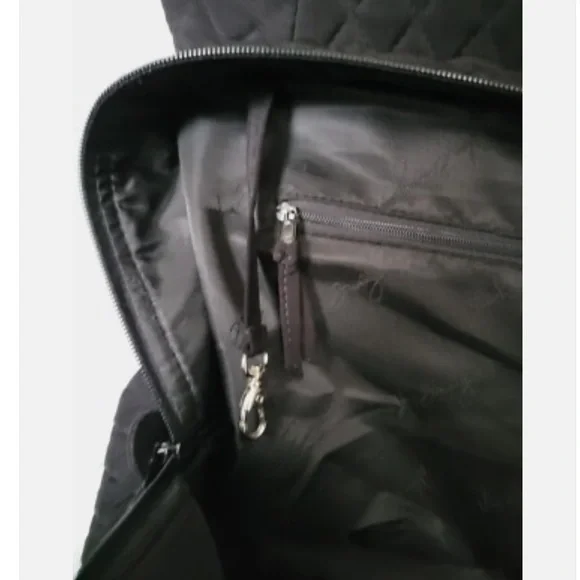 Vera Bradley Black Quilted Weekender Tote - Picture 12 of 12